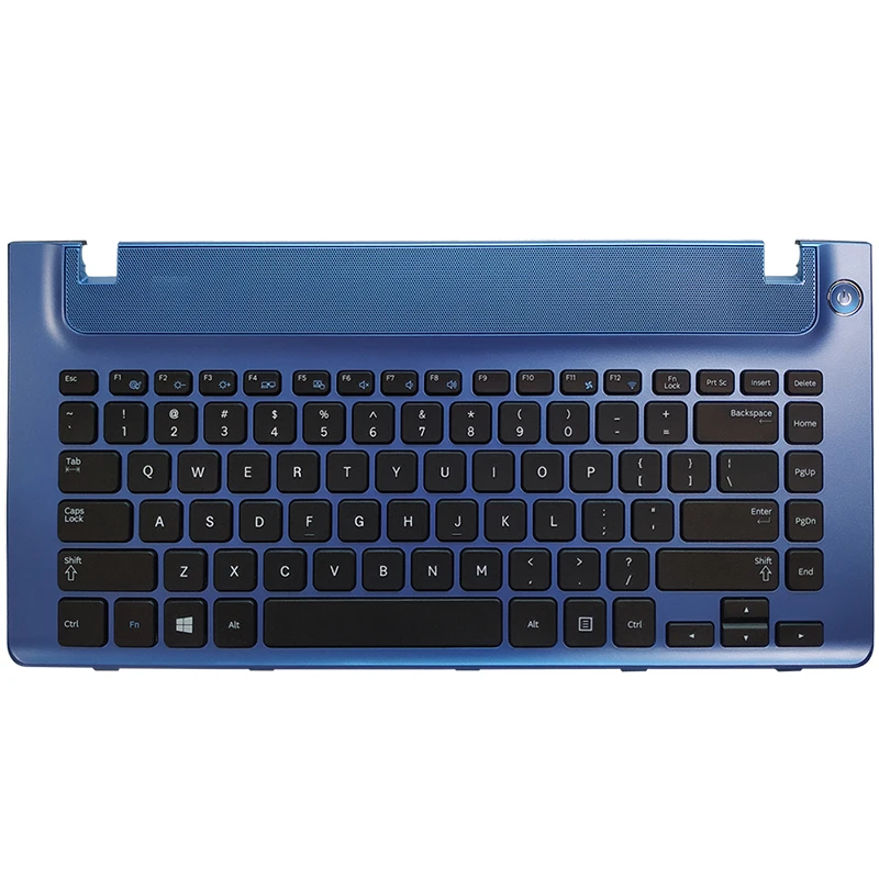 New US Laptop Keyboard For Samsung NP355V4C NP355V4X NP3445VX NP355V4X NP350V4C NP3445VC NP3440ec US Keyboard With Blue Frame