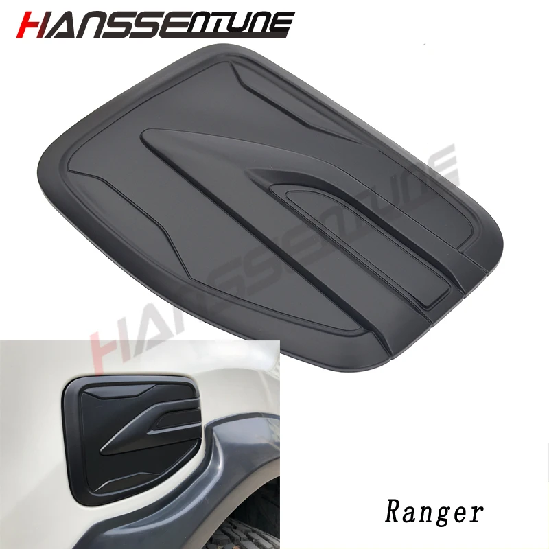 HANSSENTUNE  4X4 1 Pc Gas  Tank Cover  ABS Plastic  Matte black Tank Cap  For  RANGER T6 T7