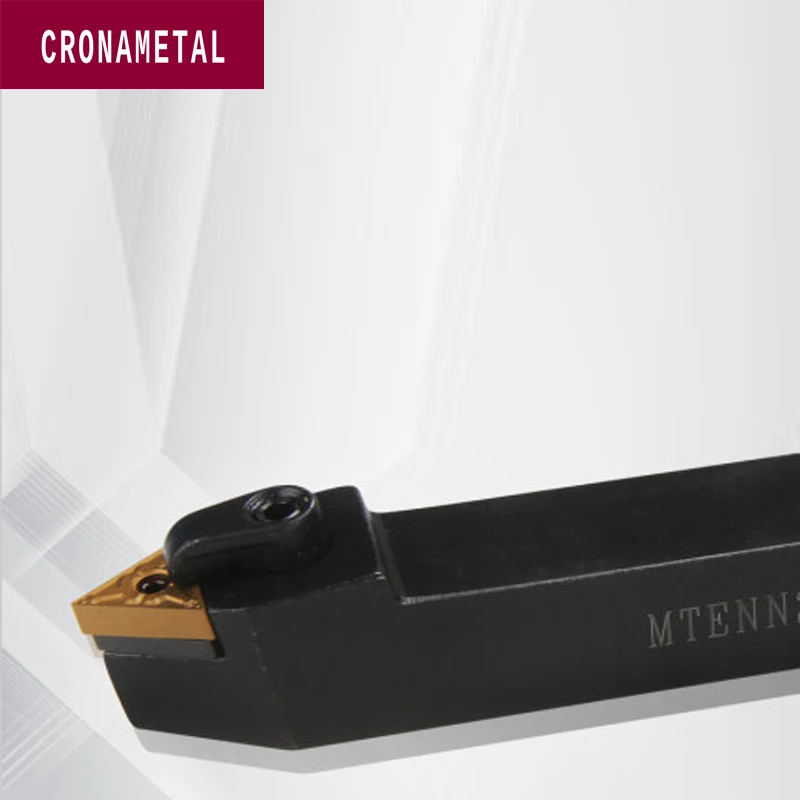 CRONAMETAL 60 ° outil de tour a metaux insert carbure outil de tournage externe CNC porte-outil de tour MTENN2020K16/2525M16