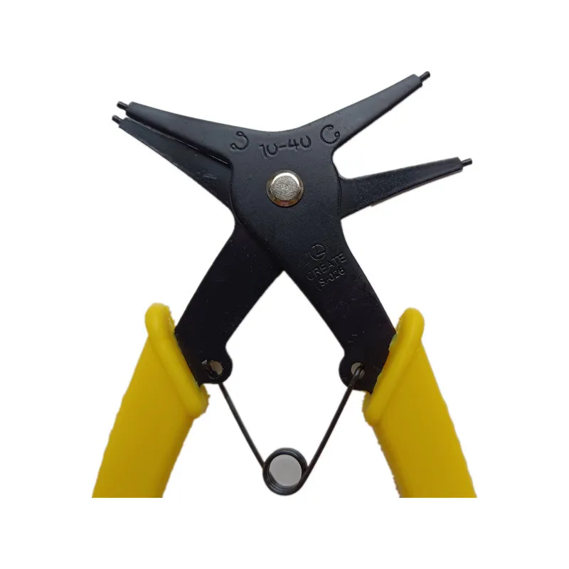 Pince à Circlip, anneau de retenue externe et interne, outil d'installation et de retrait à ressort, outils matériels deux en un 1 pièce