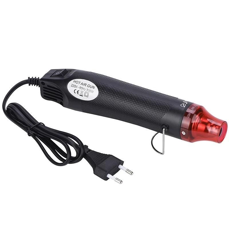 JCD Heat Gun 330W DIY Using Electric Power tool hot air 220V/110V temperature Gun with supporting seat Shrink Plastic DIY tools