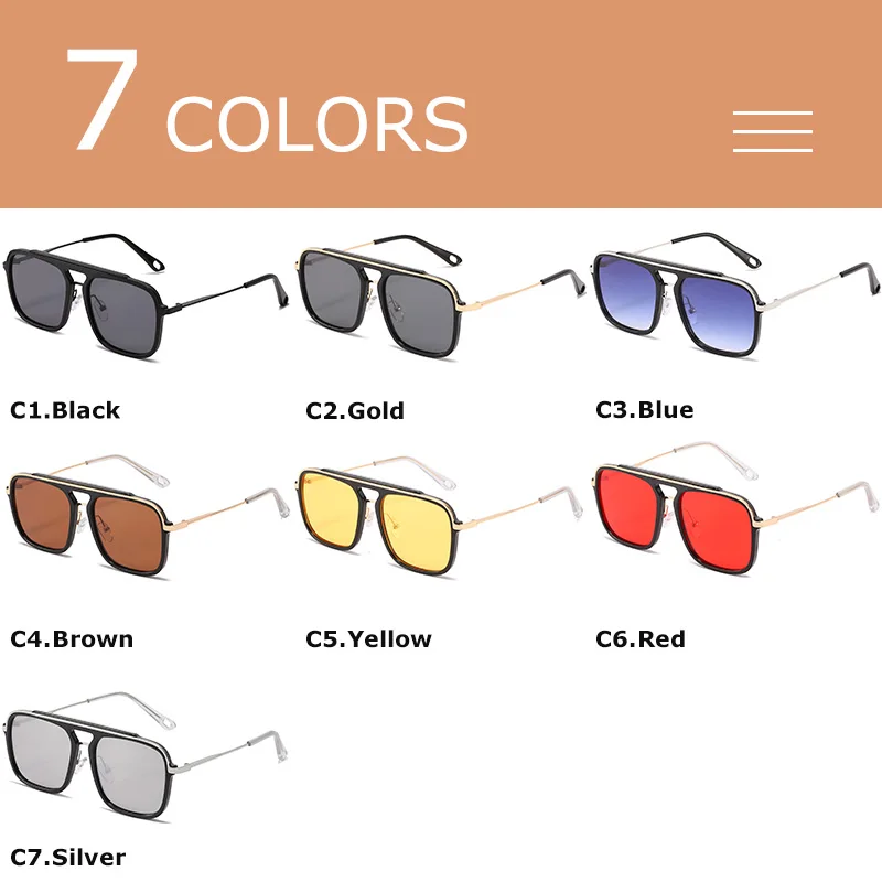 CRIXALIS Vintage Sunglasses For Men Retro Anti Glare Driving Sun Glasses Male Fashion Square Shades UV400 zonnebril heren