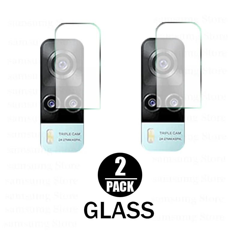 2PCS Glass For Vivo Y31 camera lens Glass For Vivo Y51 Tempered Glass Flim Protective Screen Protector For Vivo Y50 y11s y70 y20