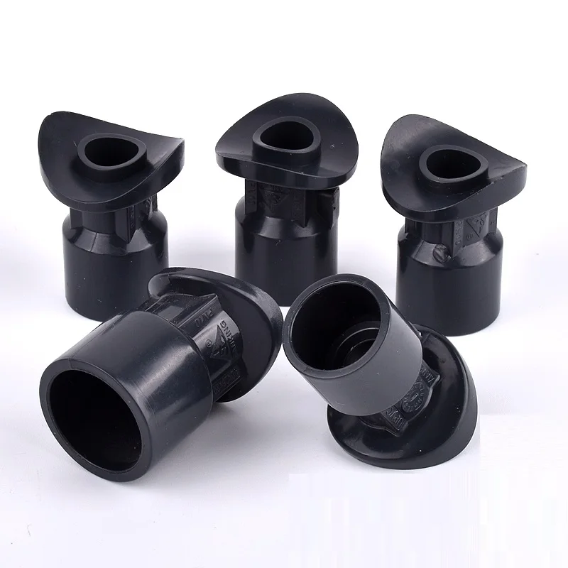 1Pc140~225mm UPVC Saddle Joint Saddle Interface Arc Generation Tee Water Pipe Connector, Garden landscape Tube Connection Points