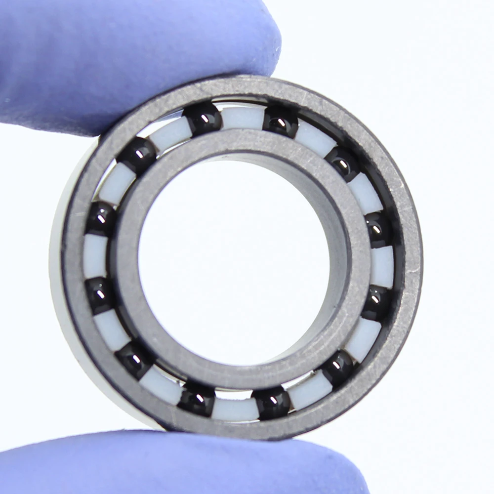 

6901 Full Ceramic Bearing ( 1 PC ) 12*24*6 mm Si3N4 Material 6901CE All Silicon Nitride Ceramic 6901 Ball Bearings