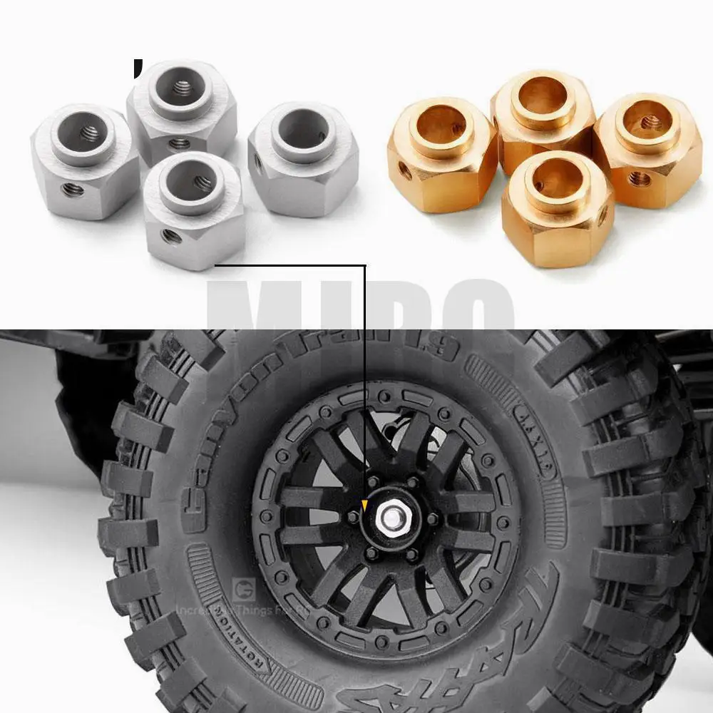 

8MM Wide Adapter Kit GRC for 1/10 Trax For TRX-4 Defender g500 TRX-6 G63 Series Climbing Truck For TRX4 RC Truck Wheels Adapter