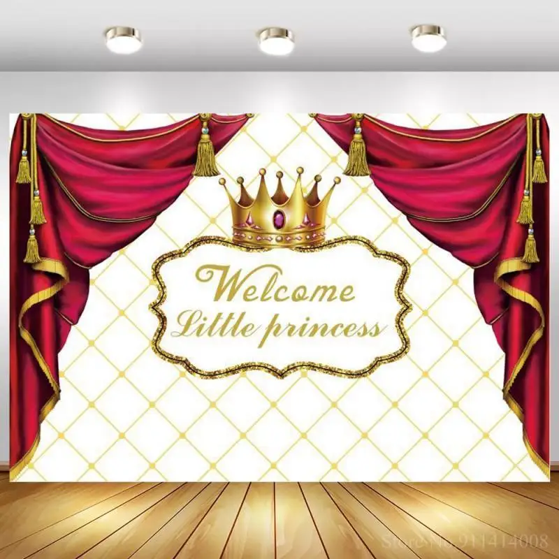 Rượu Vang Đỏ Màn Hoàng Hậu Lên Ngôi Nữ Sinh Nhật Phông Nền Bàn Hình Trang Trí Thảm Đỏ Bước Bé Gái Công Chúa Nền Chụp Ảnh