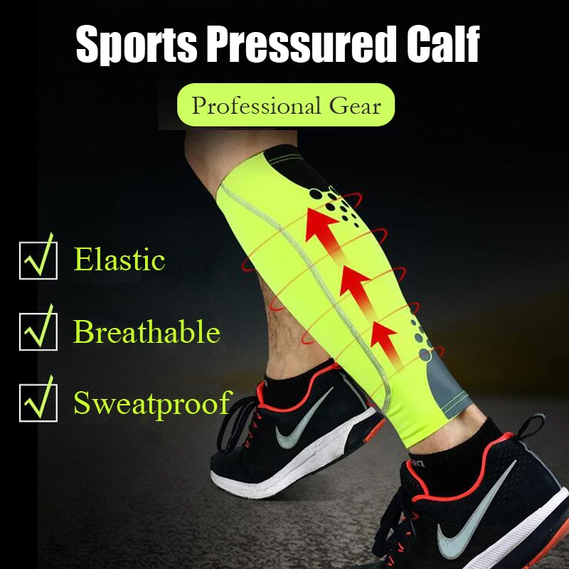 2Pcs Women Men Soccer Calf Sleeve Sports Leg Sleeves Exercise Calf Brace Basketball Football Compression Leg Warmers Custom Logo