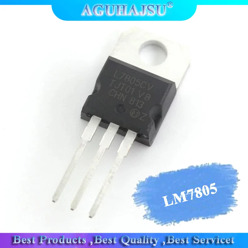 10PCS L7805CV TO220 L7805 TO-220 7805 LM7805 MC7805 new and original IC