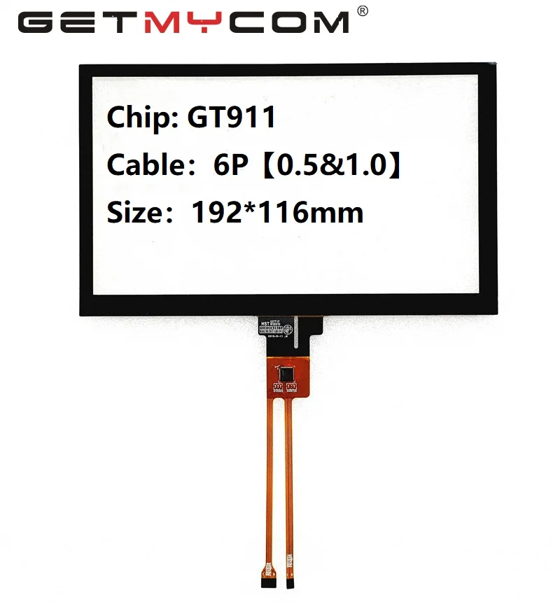Getmycom original new  HST 127T17 HST127T17 R10317-V2 Compatible replacement For Car navigation GPS DVD Touch screen