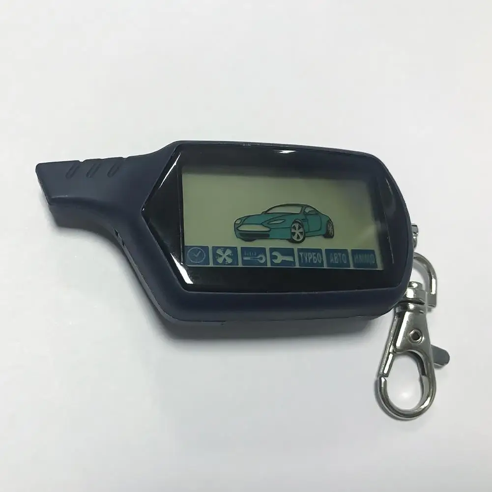 

Universal A91 LCD Remote Control Key Chain For Russian Keychain A91 Engine Starter Car Anti-theft Alarm System Car Accessories