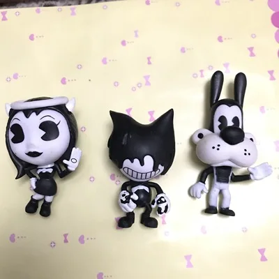 Bendi Action Diagram Bendi Children's Hot figure bendy toy cartoon doll  ink game model gift