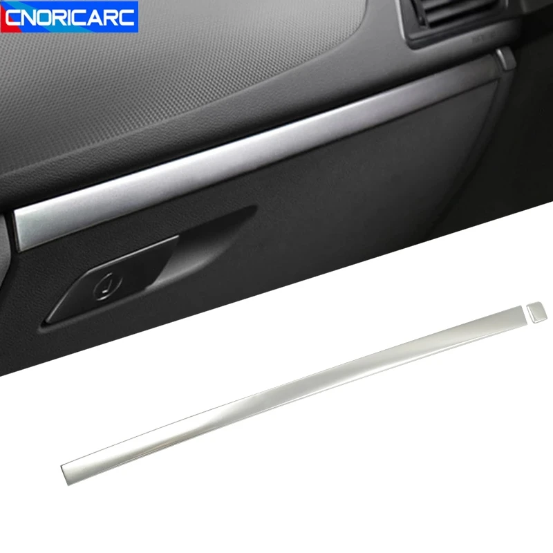 

Car Styling Center Console Dashboard Co-pilot Glove Box Cover Strips Trim For Audi A6 C7 2012-18 LHD Auto Interior Accessories