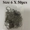 50pcs size 6