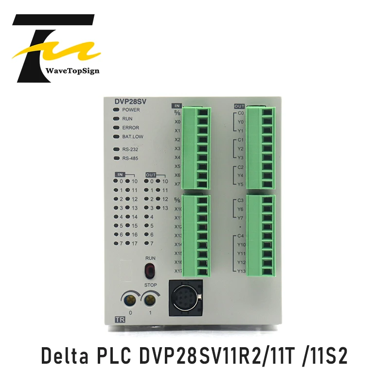 

WaveTopSign Delta New Original PLC module Programmable Controller DVP28SV11R2 28 Points DVP28SV11T2 DVP28SV11S2