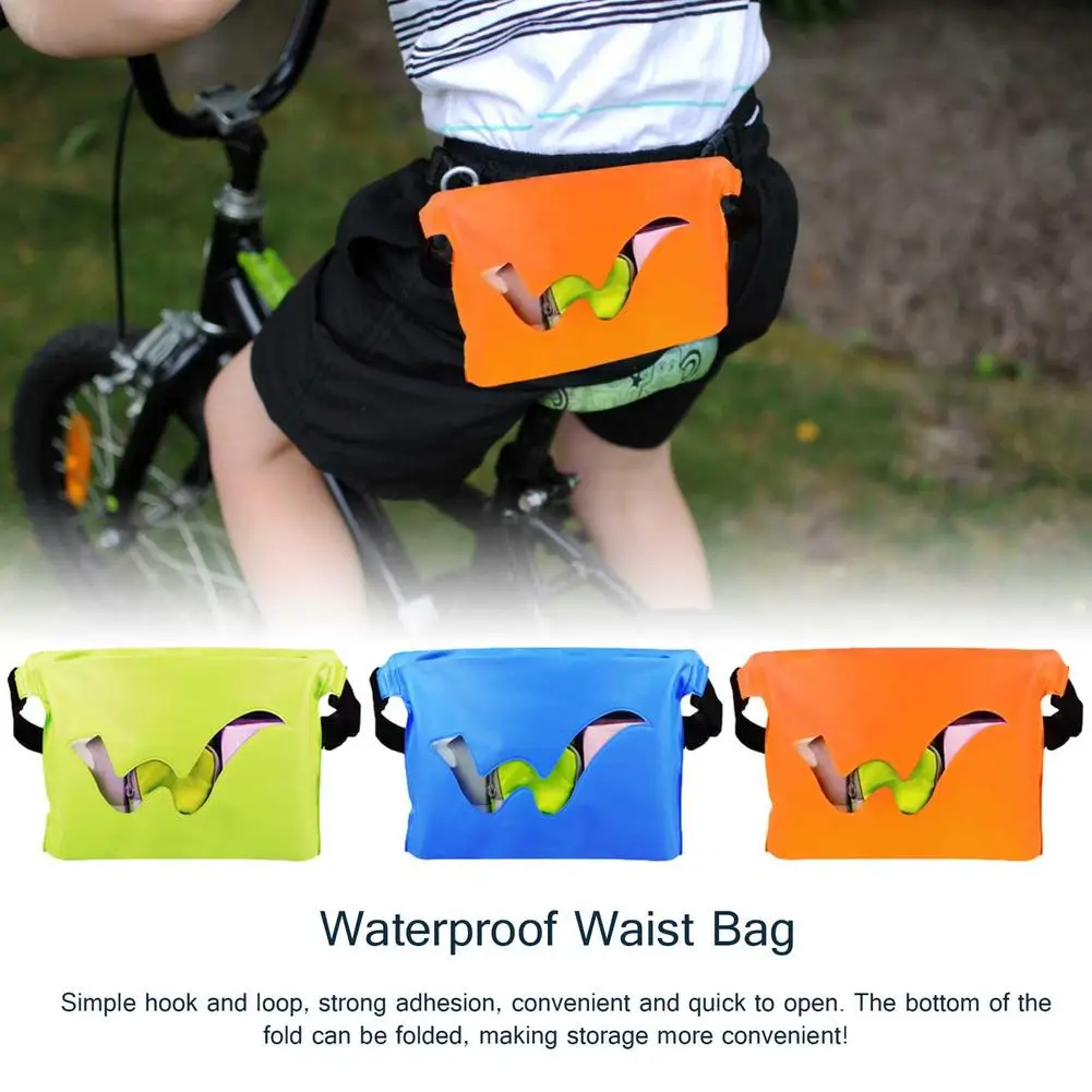 Waterproof Waist Bag Swimming Bag Ski Drift Diving Shoulder Waist Pack Bag Underwater Mobile Phone Bags Case Cover For Beach Boa