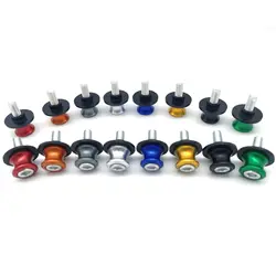 1.5x 10mm CNC Swing Arm Spools Sliders Stand Bobbins For Yamaha Honda Suzuki Kawasaki