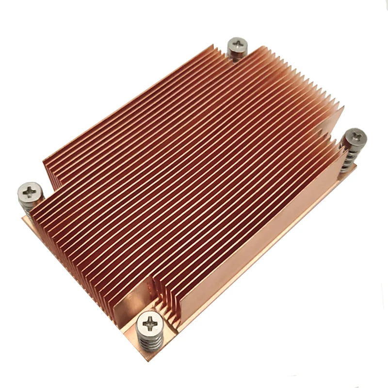 

New Copper CPU Cooler LGA2011 Narrow Passive heatsink for 1U server