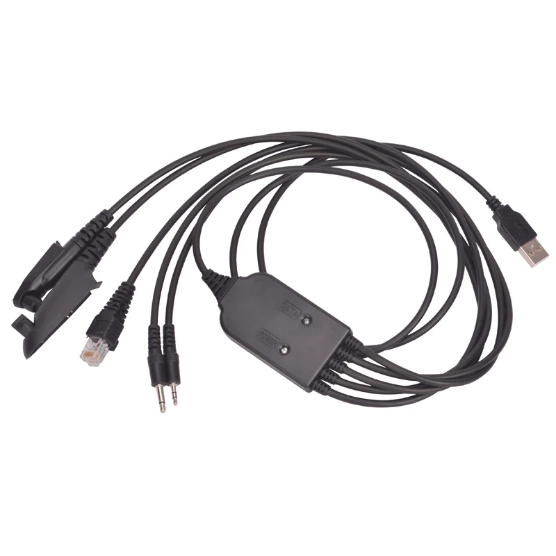 Cabo usb de programação 5 em 1 para motorola, ep450/gp3688, ht1250/pro5150, pro5150elite, mcx760/gm338, gp300/gp88