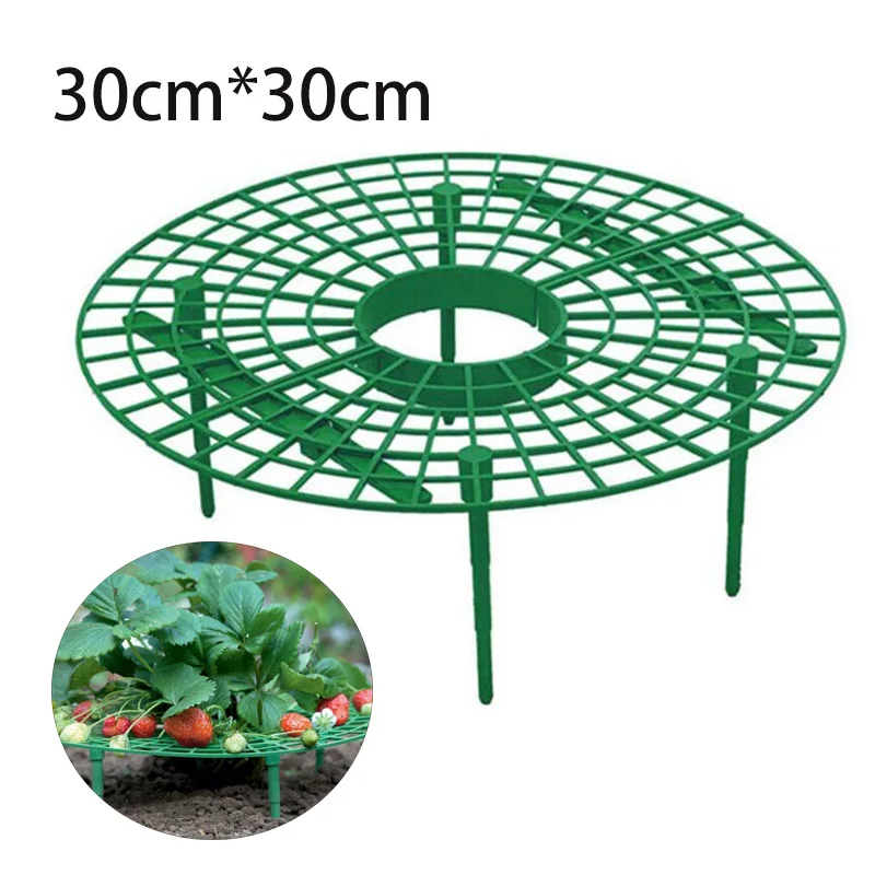 

Strawberry Plant Stand Frame Holder Balcony Planting Rack Fruit Support Plant Flower Climbing Vine Pillar Gardening Tool