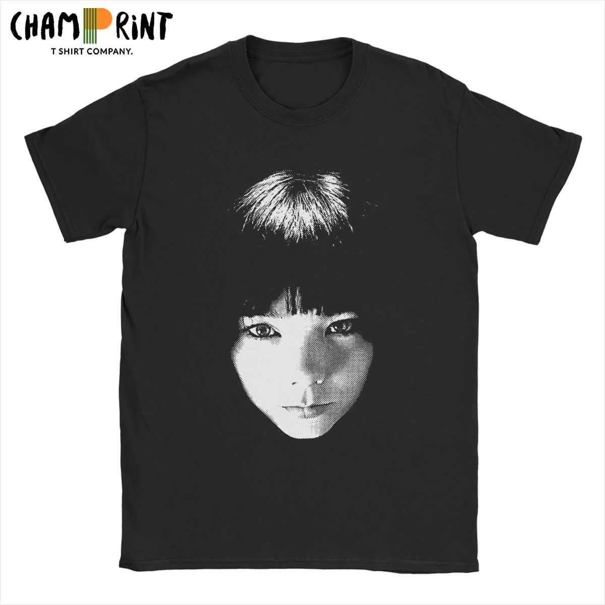 Bjork-レトロな半袖Tシャツ,ヴィンテージ,アイランド,オルチャン,プリント付き,綿100%