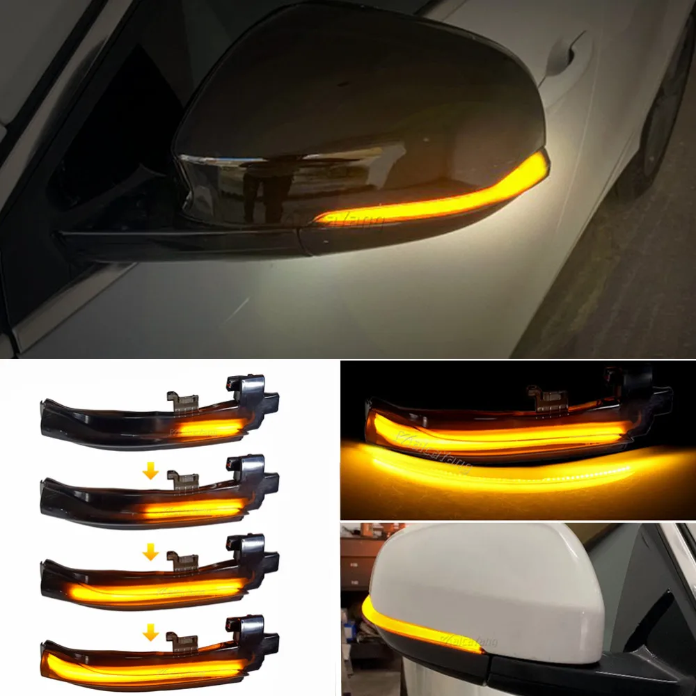 For Volvo V40 CC II V60 S60 2011-2018 S80 V70 III LED Dynamic Turn Signal Light Side Mirror Sequential Blinker Indicator Lamp