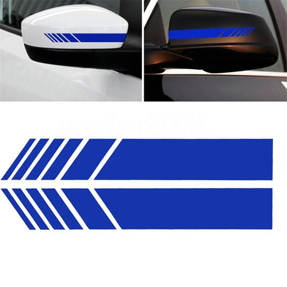 Car rearview mirror stickers for Mercedes W203 W204 W205 W211 Benz Cadillac ATS SRX CTSfor Lexus RX RX300 Porsch