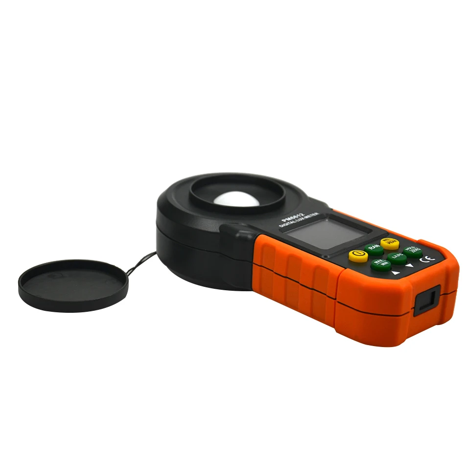 PEAKMETER PM6612 Luxmetro Gamma automatica Luxmetro ambientale digitale ad alta precisione con tester di 200.000 spettature