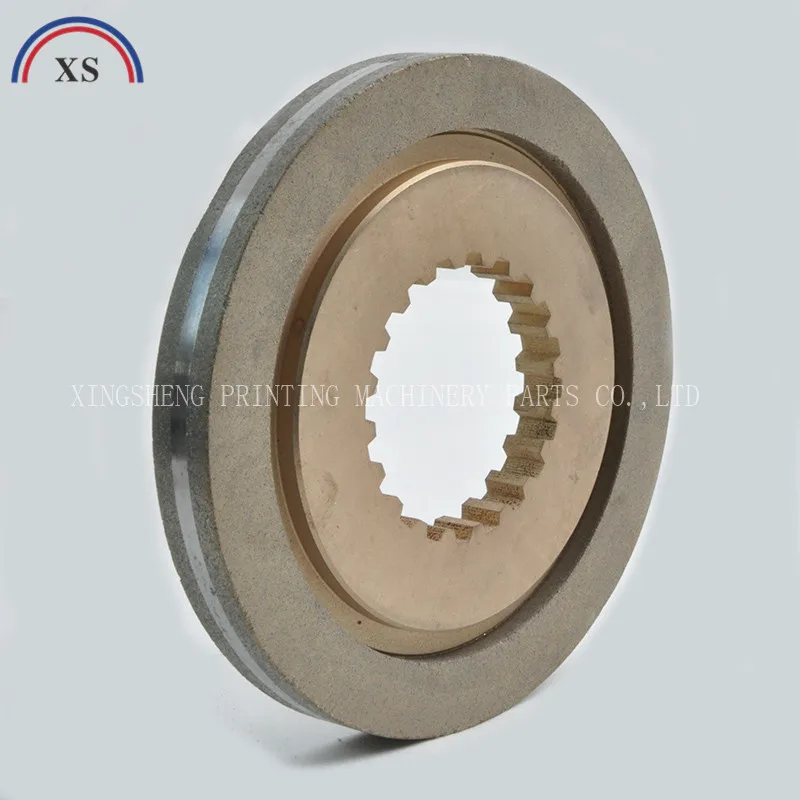 

KOMORI 20 TEETH BRAKE MOTOR FRICTION PLATE PRINTING MACHINE PARTS THICKNESS 15mm EXTERNAL DIAMETER 130 HIGH QUALITY