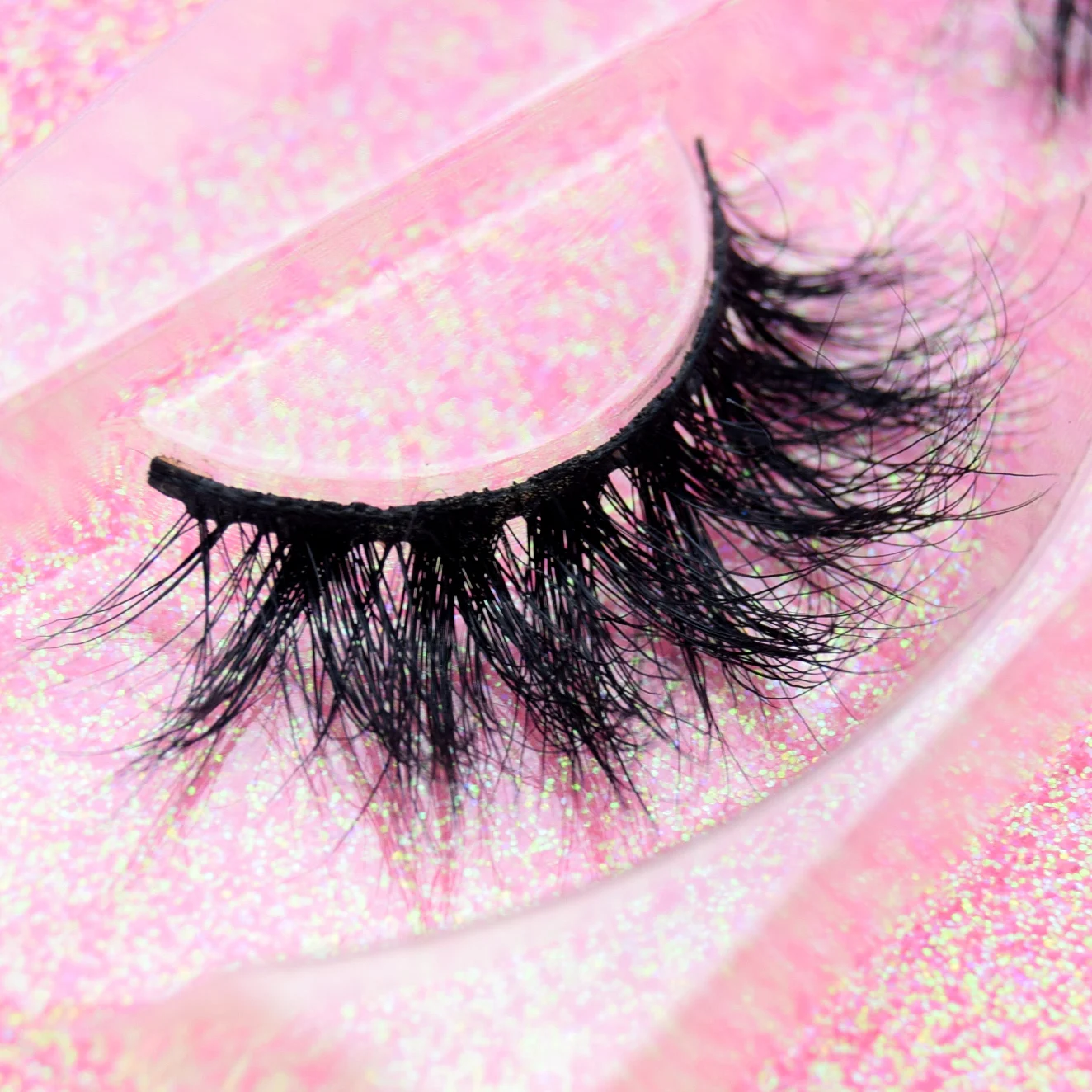 Visofree Makeup Eyelashes 3D Mink Lashes Fluffy Soft Wispy Volume Natural long Cross False Eyelashes Eye Lashes Reusable Eyelash