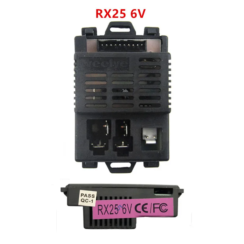 Weelye-Coche de juguete eléctrico RX25 de 12V y 6V para bebé, receptor de Control remoto por Bluetooth, 2,4G, piezas de repuesto