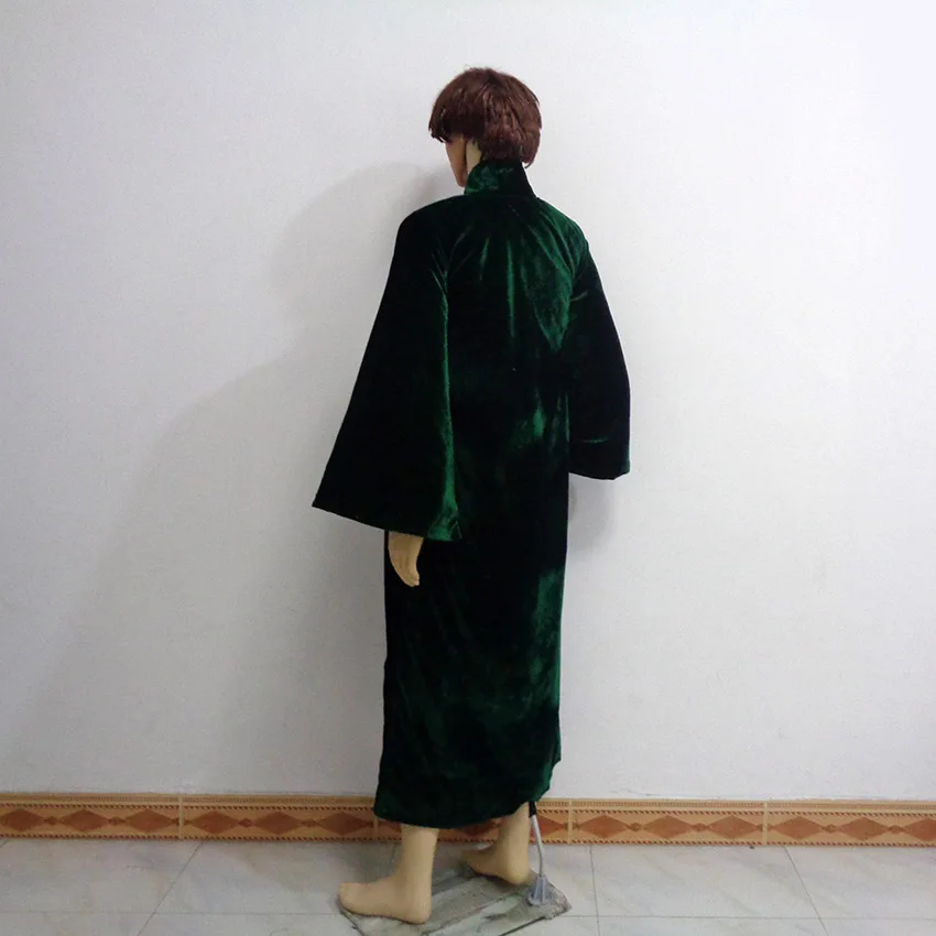 Movie Cosplay Lord Voldemort Costume Cloak Robe Outfit Christmas Party Halloween Uniform Cosplay Costume Customize Any Size