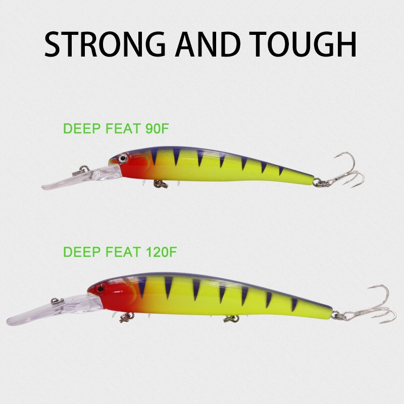 Wondershot A10 Wobler Minnow 90mm – Profundidad 8m - imagen 5