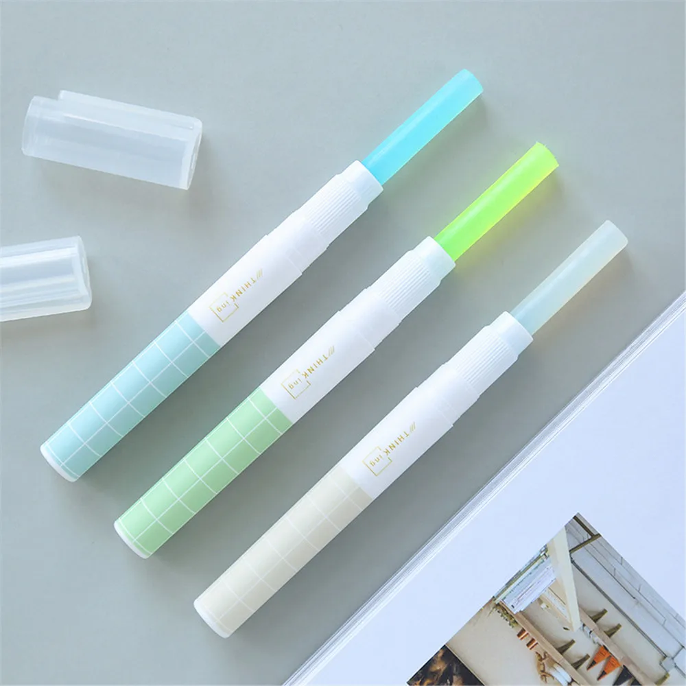 1pc Fast Dry Pen Shape Glue Stick DIY Hand Work Scrapbooking Diary Sealing Stickers School Office Supply