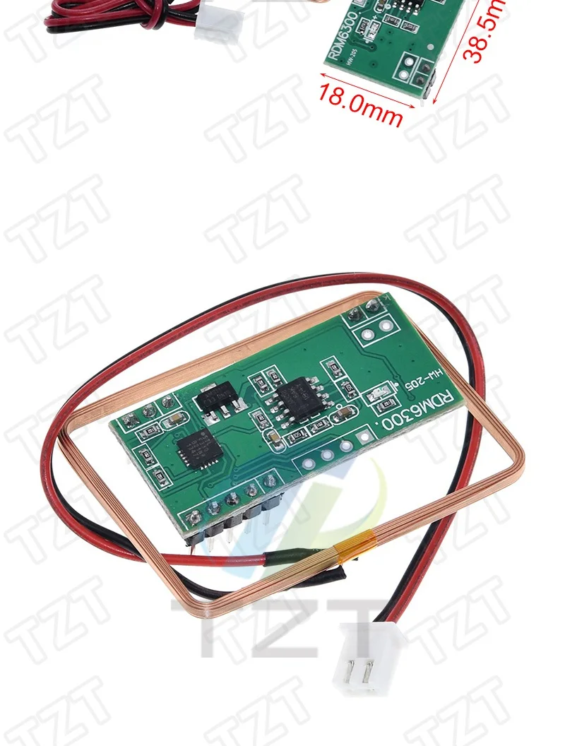 TZT RFID-Modul RC522 MFRC-522 RDM6300 PN532 Kits S50 13,56 MHz 125KHz 6cm Mit Tags SPI Schreiben & Lesen für Arduino Uno 2560 – Detail 16
