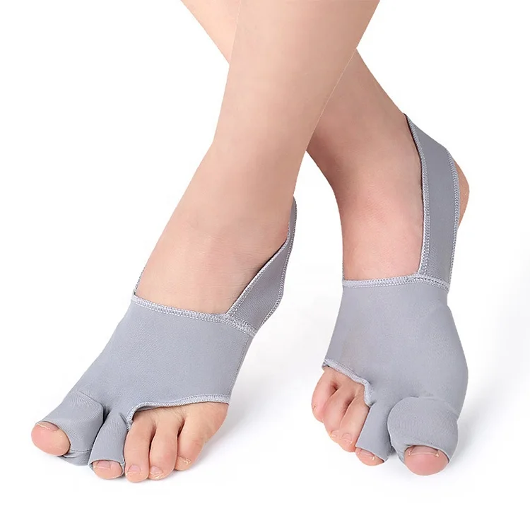 Semelles intérieures à manches en gel pour hallux valgus Parker, soins des pieds portables, compression des os, séparateur et lisseur d'oignons, instituts