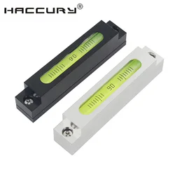 HACCURY Adjustable small bar level Machine tool leveling high precision long horizontal bubble Mini spirit level