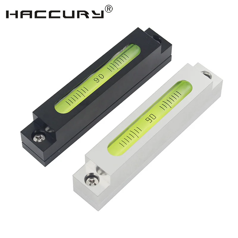 Hprecy-máquina de Nível Ajustável Pequena Ferramenta para Nivelamento Alta Precisão Longa Horizontal Bolha Mini Nível de Espiga