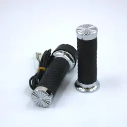 Electric Bicycle Scooter Gas Handle standard ebike twist throttle 24V/36V/48V/60V/72V/84V 1.5m cable