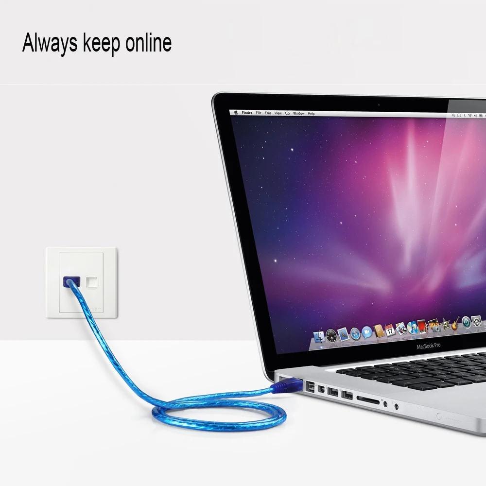 DIGIZULU Ethernet Cable RJ45 CAT5E FTP Network Patch Cord Lan Jump Cable For Modem Router Computer