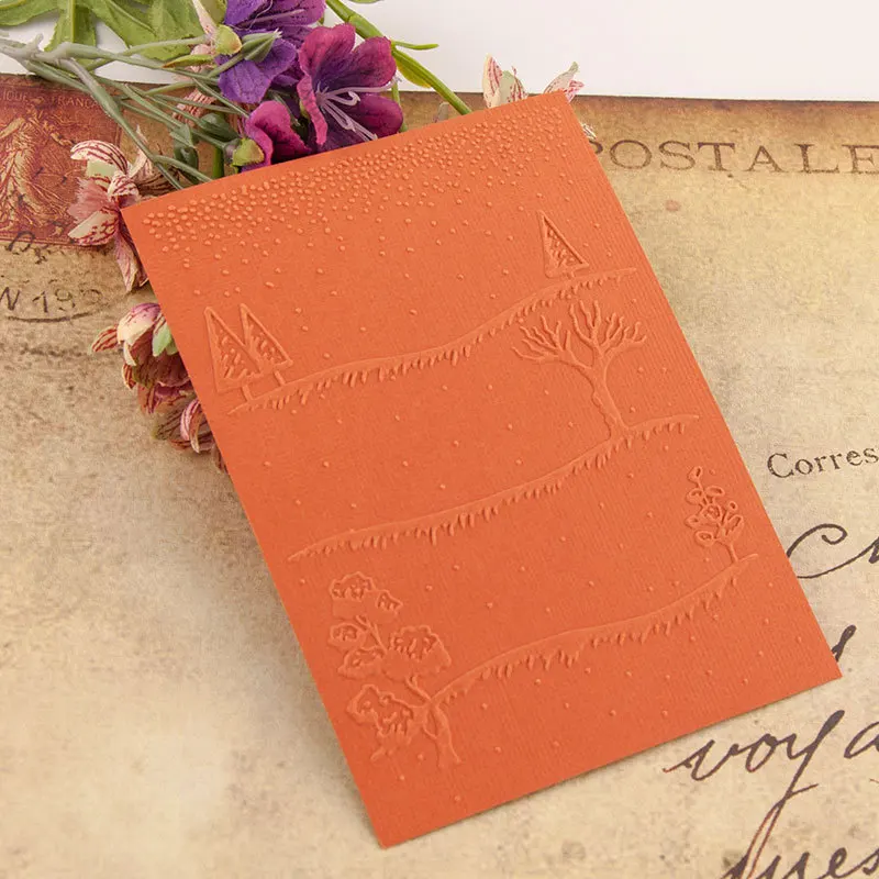 KSCRAFT Snowy Days Embossing Folders for DIY Scrapbooking Paper Craft/Card Making Decoration Supplies