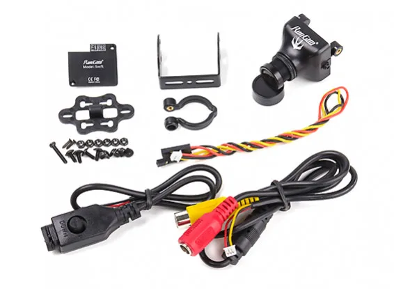 RunCam Swift 600TVL FPV камера NTSC черный Верхний разъем