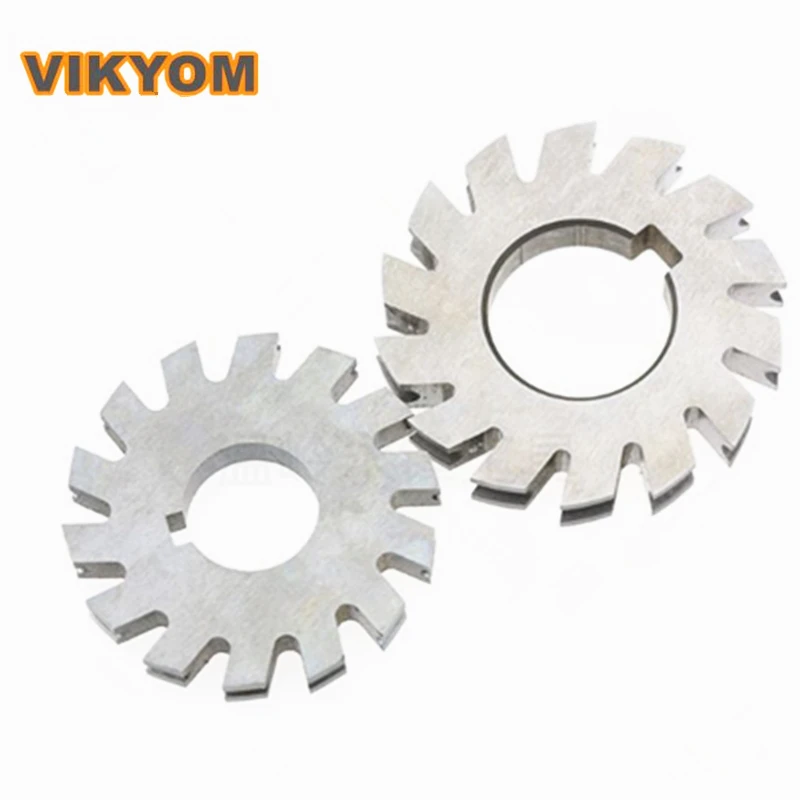 เหล็กความเร็วสูง R เว้าวงกลมสาม Face Milling Cutter R1 R2 R5 R10เครื่องกัด CNC