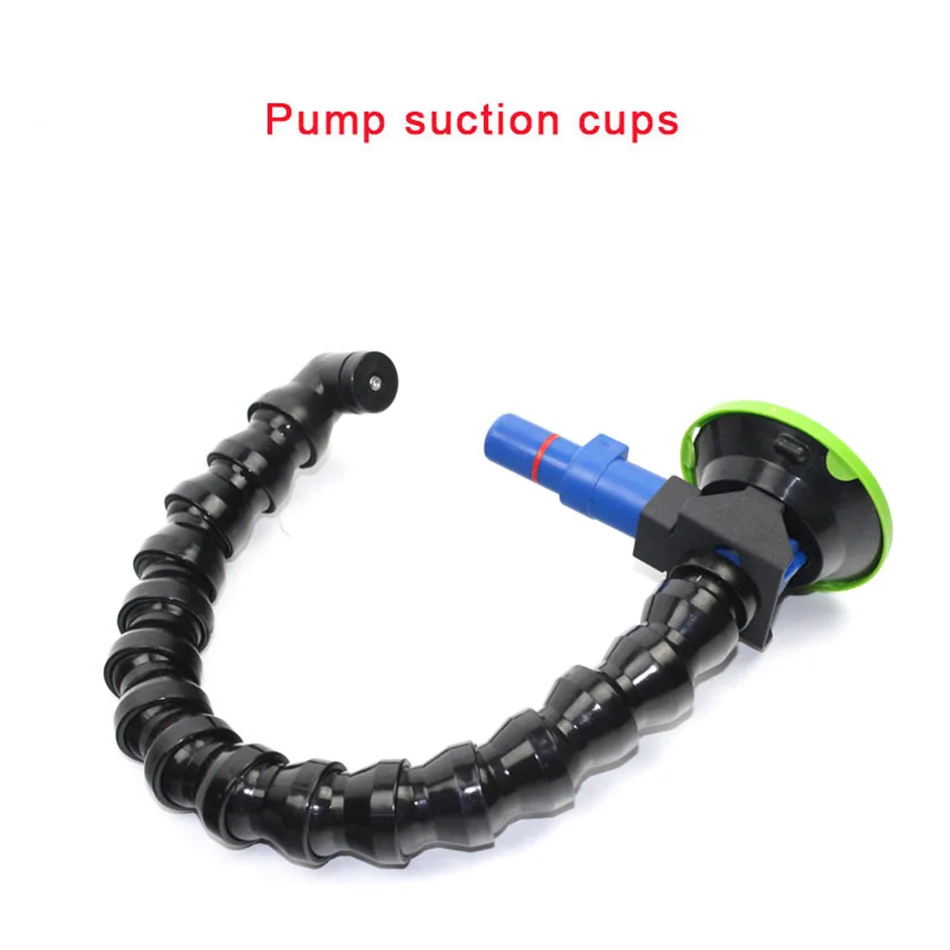 PDR King Tools 3inch Pump Suction Cup with goose neck pipe lamp stand for car dent repair light car dent repair lamp tools