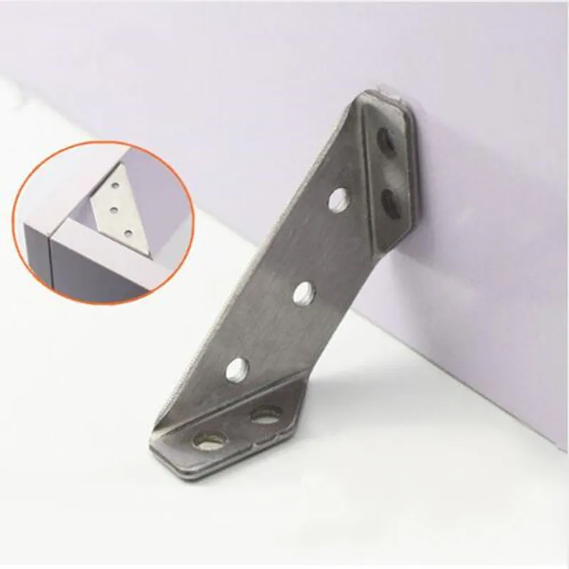 Ângulo de conexão tripé multifuncional, 1 peça, ângulo reto, suporte fixo, espessamento, prancha fixa, acessórios de hardware