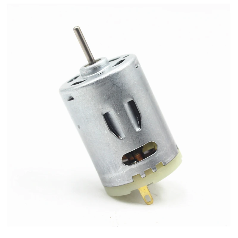 RS385 DC Motor Hair Dryer Vacuum Cleaner Motor Boat Model 3V 6V 12V Electric Motor Quiet Forward and Reversed Mini Moter