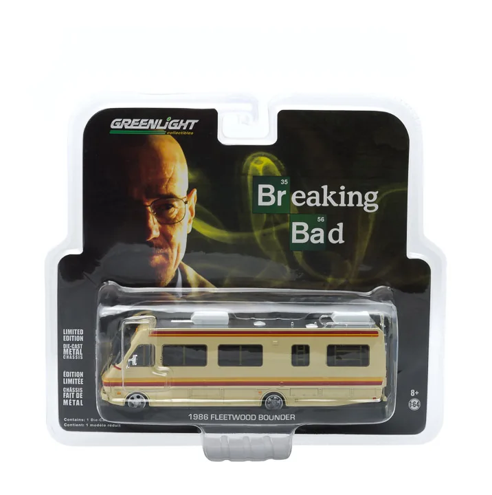 Greenlight 1/64 1986 Fleetwood Bounder Breaking Bad Rare collection car