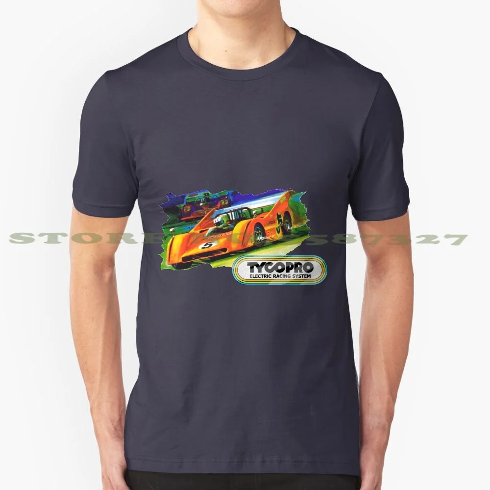 Tyco Racecar 100% Cotton T-Shirt Tyco Slot Cars Toys Racing Retro Throwback 1970S Hobby Auto