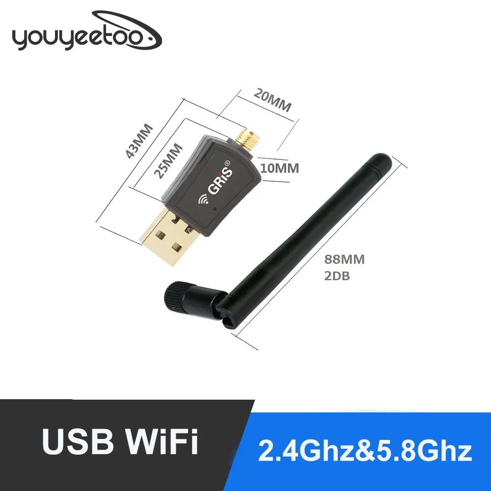 

Driver-Free Dual-Band USB Wireless Network Card RTL8811CU Portable Wifi Receiver 5G Mobile Realtek TV Set-top Link Pi ENC1 ENC2