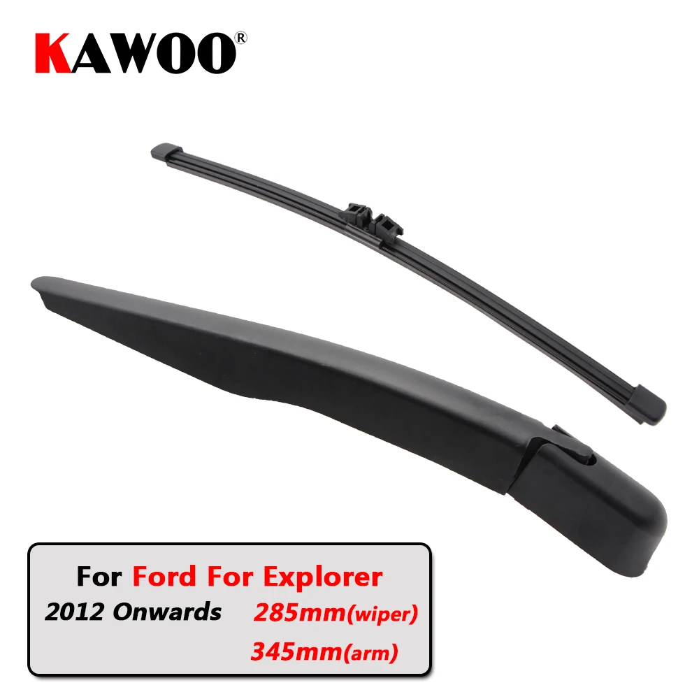 Car Rear Wiper Blade Back Window Wipers Arm For Ford For Explorer SUV U502 U625 Hatchback (2012 Onwards) 285mm Windscreen Blade